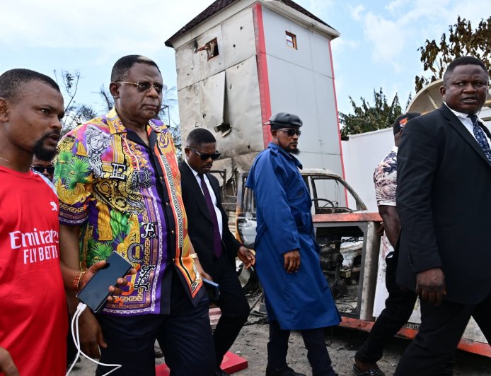 Gas Explosion: Otu Visits Scene, Orders Free Treatment for Victims