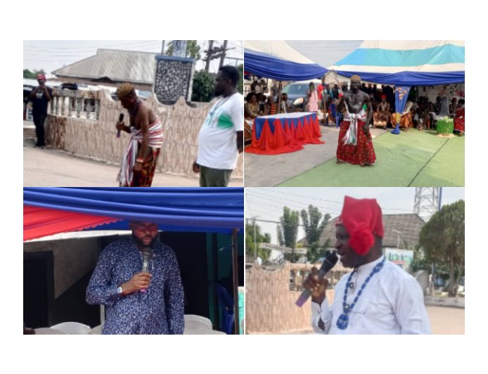 CRS: Fmr Gov Clement Ebri Lauds Enthronement of "Obol Ebinyang of Umor Otutu" ... Sues For Cooperation.