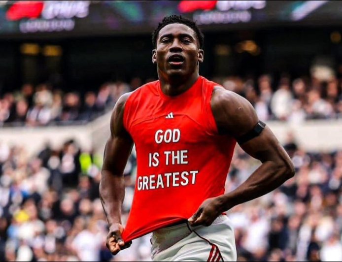 Awoniyi risks FA sanction over religious shirt message
