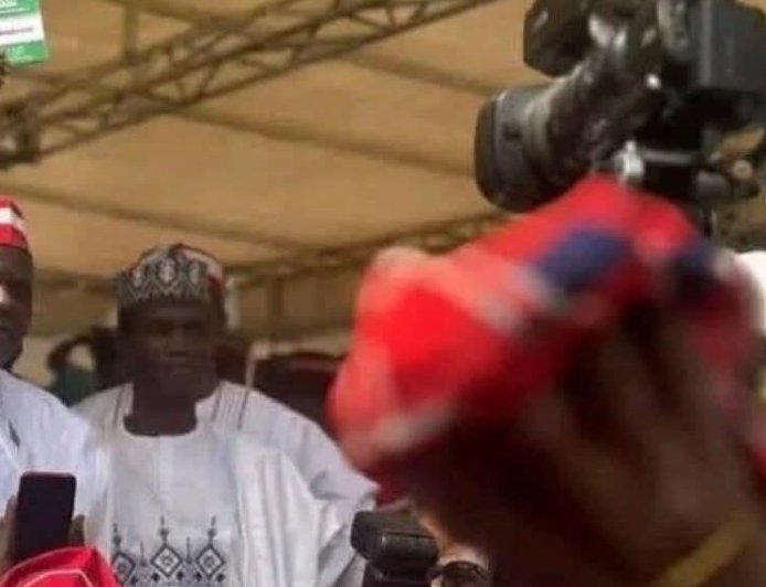 Kwankwaso Joins ADC, Receives Membership Card in Kano