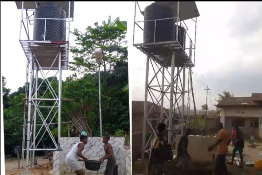Lawmaker Delivers Two Solar Powered Boreholes in Ikom Communities
