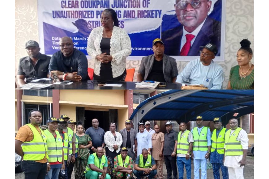 C’River Inaugurates Taskforce Against Illegal Parking, Rickety Structures in Odukpani