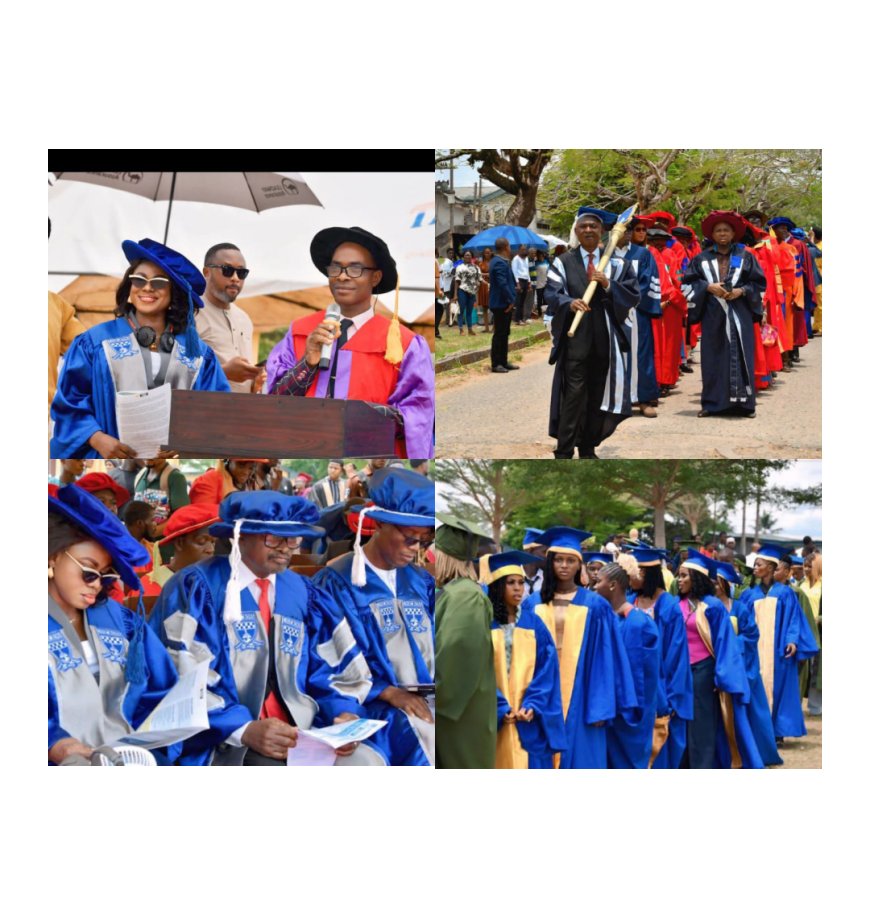 UNICROSS VC Charges Students on Academic Excellence As Varsity Holds 24th Matriculation Ceremony