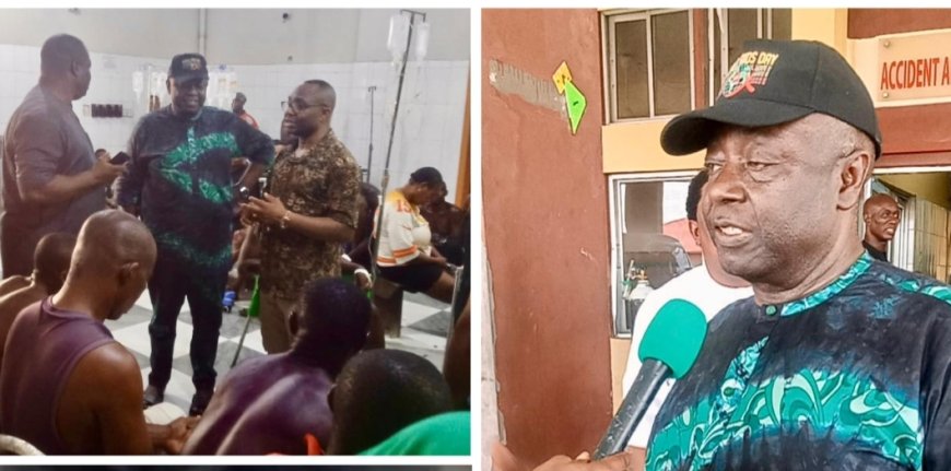 Gas Explosion: C’River Health Commissioner Visits UCTH, Says Over 60 Victims Receiving Treatment