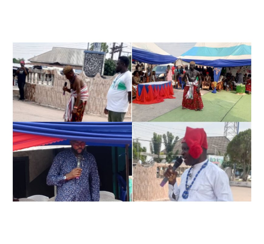 CRS: Fmr Gov Clement Ebri Lauds Enthronement of "Obol Ebinyang of Umor Otutu" ... Sues For Cooperation.