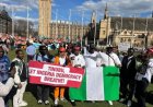 UK-Based Nigerians Protest, Demand INEC Chairman’s Removal as ADC Youth Mobilise Nationwide