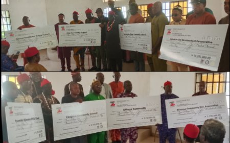 Governor Otu Fulfills Promise As Etung Cocoa Estates Landlord Communities Receive Land Rent Payments