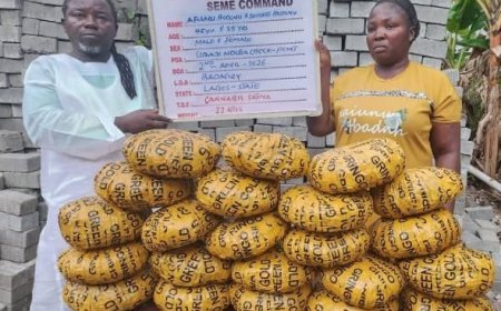 NDLEA Arrests Celestial Church Pastor for Drug Trafficking Near Lagos Border