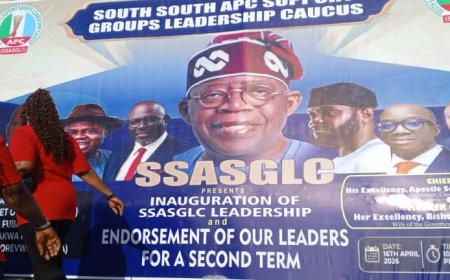 SSASGLC Unanimously Endorse Tinubu, South-South APC Gov's Second Term Ambition
