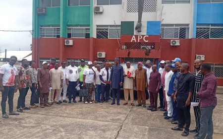 JARILEAGUE Says Otu Showed  Masterful Leadership At APC Congress, Again Pledges Support for Jarigbe's Project