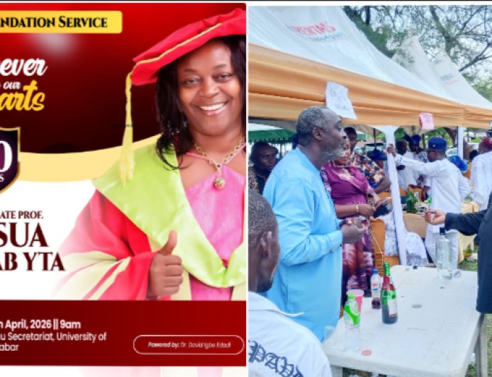 Orok Duke Bids Farewell as Clergywoman, Prof Edisua Ita Is Buried in Calabar