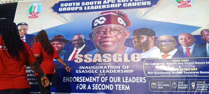 SSASGLC Unanimously Endorse Tinubu, South-South APC Gov's Second Term Ambition