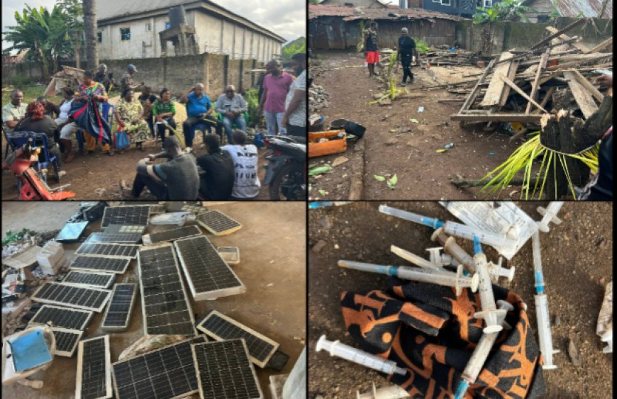 Ikom Youths Dismantle Drug Den