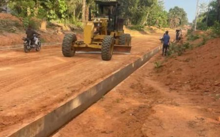 Sen Jarigbe’s Bekwarra Road Project Moves to Stone Base Phase