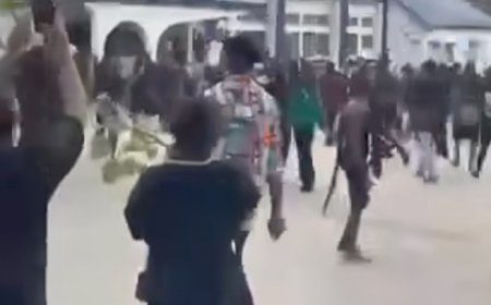 UNICROSS STUDENTS INVADE GENERAL HOSPITAL CALABAR