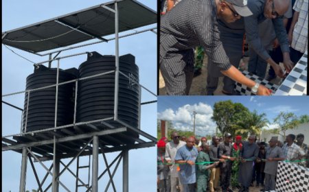 Ikom 1 Lawmaker Completes Solar-Powered Borehole Project in All 7 Wards with Yala Nkum Commissioning