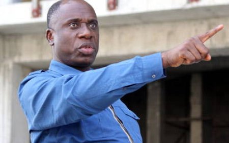 Rotimi Amaechi Walks Out of ADC National Chairman David Mark’s House After Being Asked to Step Down for Atiku Abubakar
