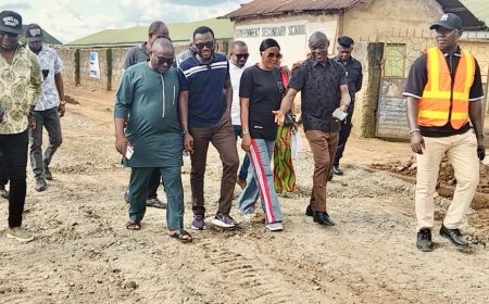 Residents Cheer as Otu Commences Reconstruction of Sweet Mother Street in Ikom