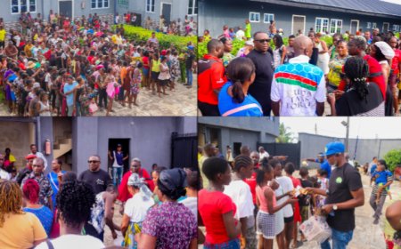 Orok Duke Marks Children’s Day with Kids and Young Athletes in Calabar