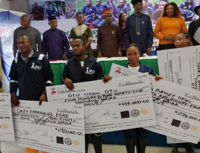 630 Youth Graduate from LIFE-ND Agricultural Training in Cross River, Receive Starter Packs