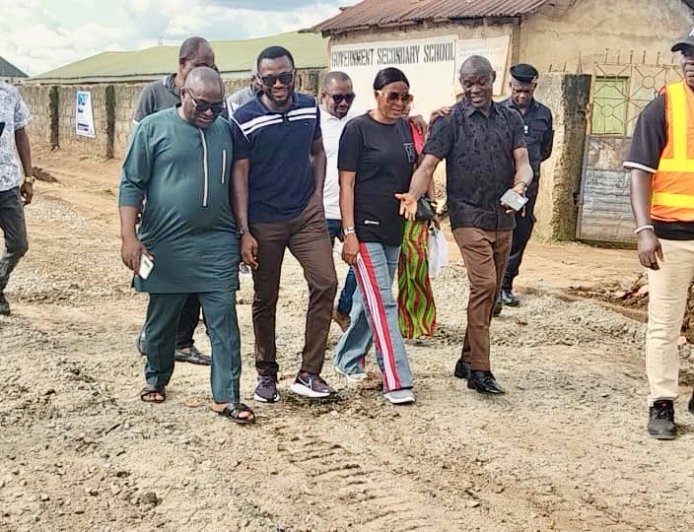 Residents Cheer as Otu Commences Reconstruction of Sweet Mother Street in Ikom