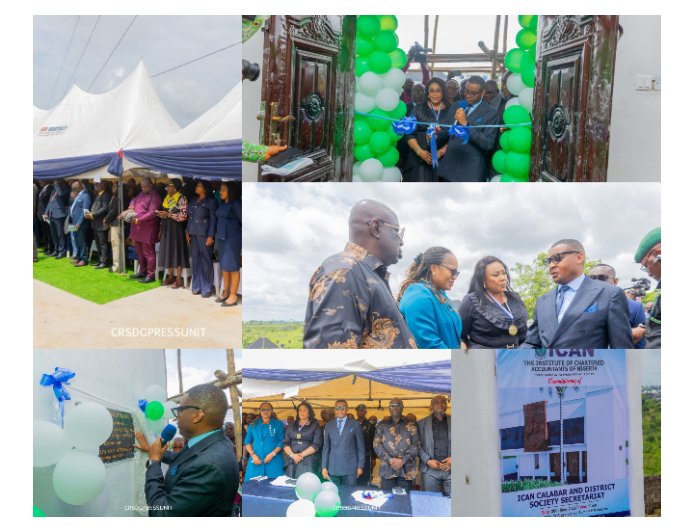 Otu Charges ICAN to Produce More Financial Experts as Calabar District Unveils Secretariat