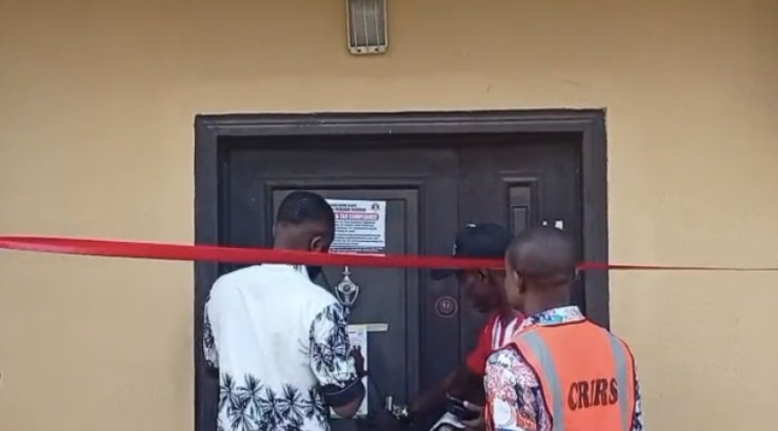 CRIRS Seals Cross River Basin Authority, Neuropsychiatric Hospital