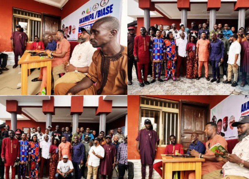 2027: Akamkpa/Biase Stakeholders Urge Gov. Otu to Back Emil Inyang’s Second Term Bid