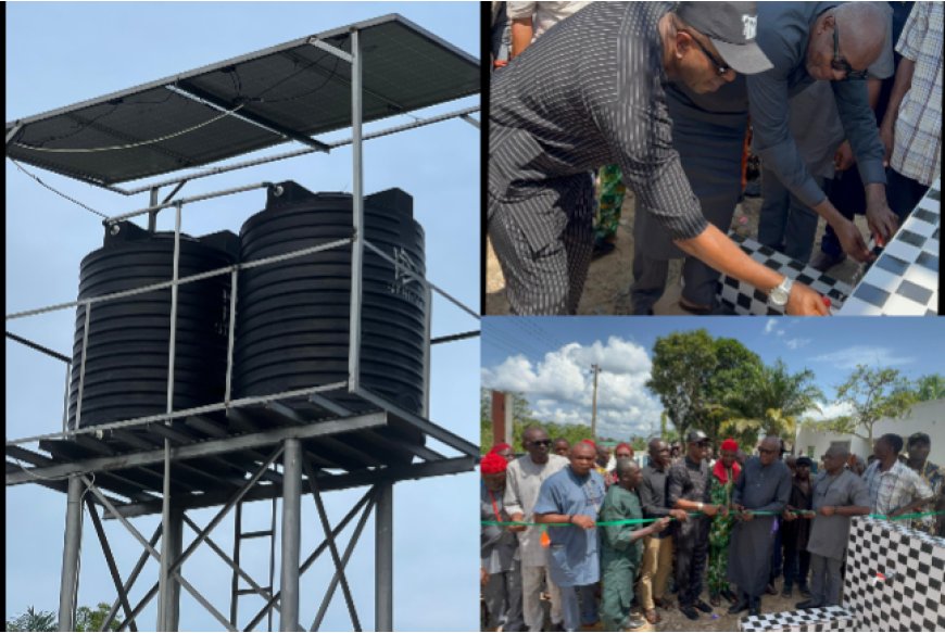 Ikom 1 Lawmaker Completes Solar-Powered Borehole Project in All 7 Wards with Yala Nkum Commissioning