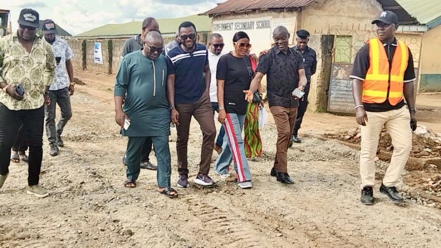 Residents Cheer as Otu Commences Reconstruction of Sweet Mother Street in Ikom