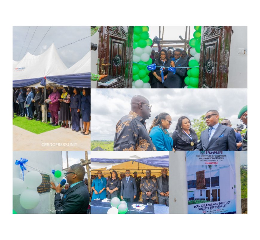 Otu Charges ICAN to Produce More Financial Experts as Calabar District Unveils Secretariat