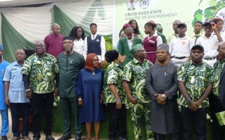 UNICAL Int'l Demonstration Sec. School Grab Top Positions at 2026 World Env. Day Competition, Wins Cash Prizes