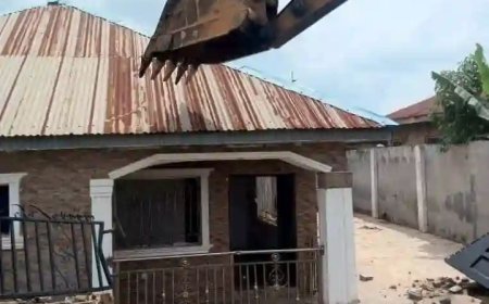 Oyo Government Demolishes Building Used as Kidnappers’ Hideout in Adelabu Family Abduction