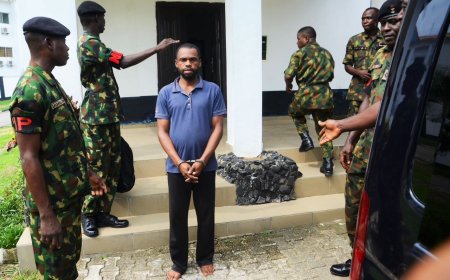 Nigerian Navy Arrest Suspect Supplying Militants Logistical Support On Waterways