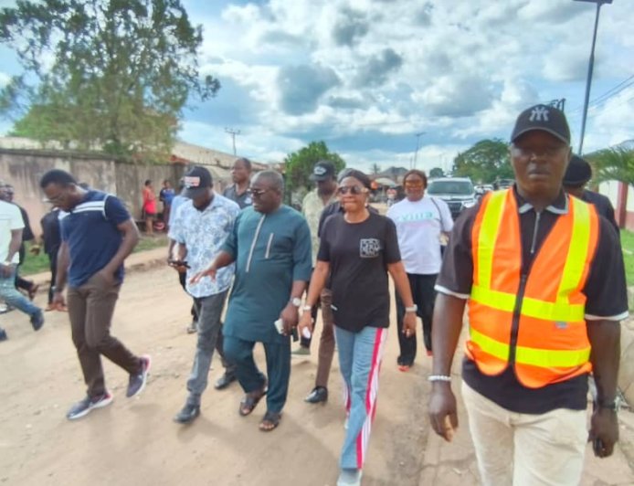 Ikom Chairman Leads Inspection Team as Roads Construction Progresses