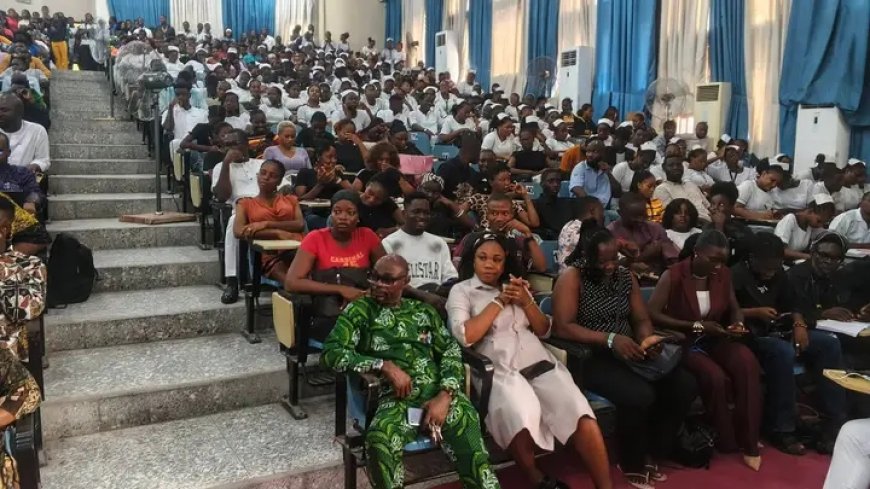 UNICAL VC Promises Transcript Reform, Classroom Upgrade at Maiden Student Town Hall