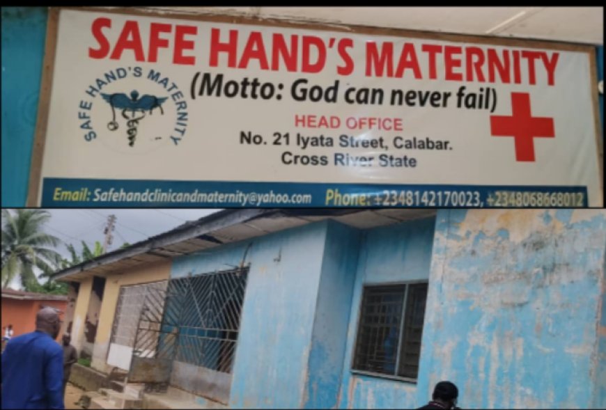 Cross River Anti - Quackery Task Force Shut Illegal Hospital Run by UCTH Doctor, Community Health Officer