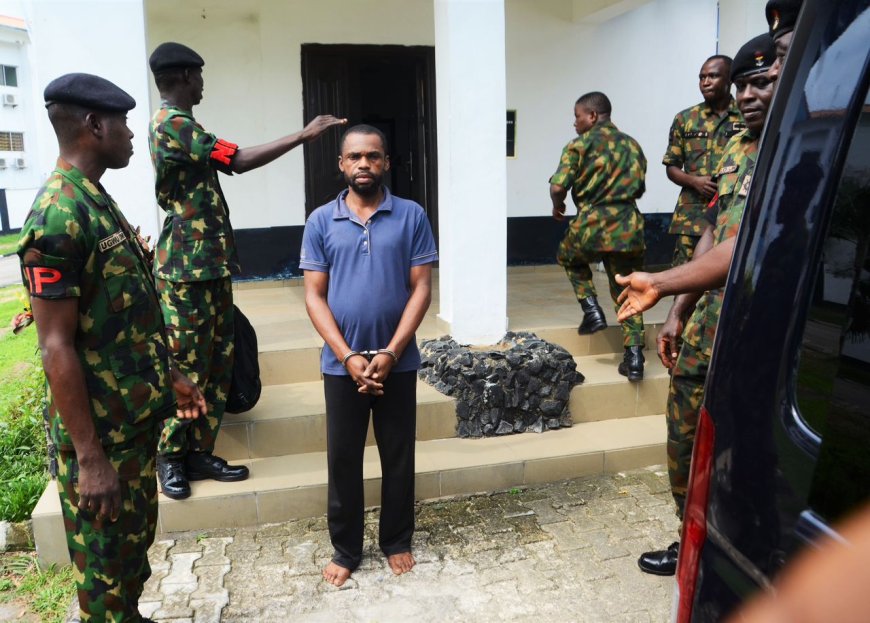 Nigerian Navy Arrest Suspect Supplying Militants Logistical Support On Waterways