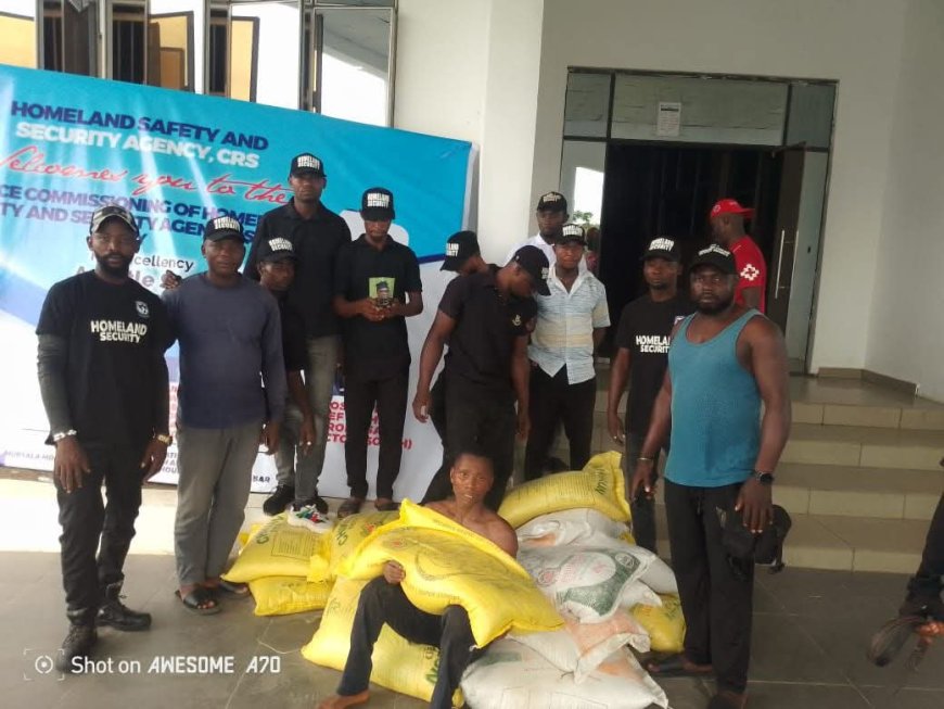 Homeland Security Agency Nabs Suspected Thief, Recovers Chicken Feed, Other Items`
