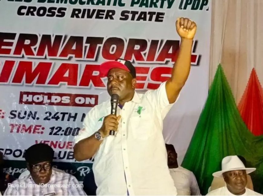 2027: PDP Governorship Candidate Jarvis Pledges Economic Revival in Cross River