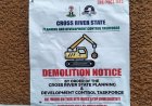 C'River PDP Protest Planned Demolition of Dep Gov Candidate's House, Says Move Vindictive  ...Ekpang Says Other Appointees Affected