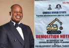 Court Halts Planned Demolition of PDP Deputy Gov Candidate Eba’s Calabar Residence