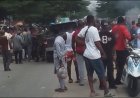 JUST IN: Okada Riders Protest in Calabar Over Seizure of Bikes, Block Major Roads