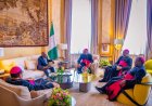 STATEHOUSE PRESS RELEASE:  WE ARE STABILISING THE NATION, PROSPERITY ON THE HORIZON, PRESIDENT TINUBU TELLS CATHOLIC BISHOPS