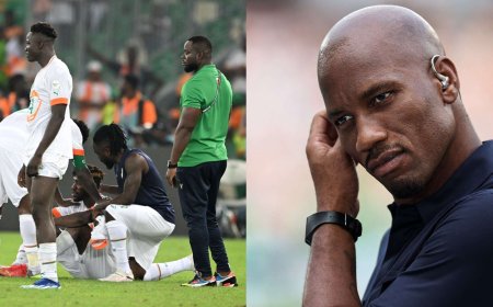 Didier Drogba Fumes at VAR Row In Norway, Ivory Coast Match,