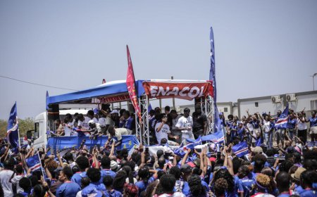 Tens of Thousands Welcome Cape Verde’s “Blue Sharks” Home After Heroic World Cup Run