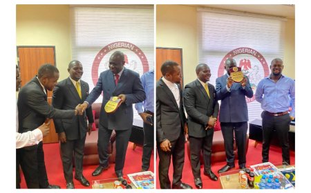 Law School Students Honour Eteng for Education Support
