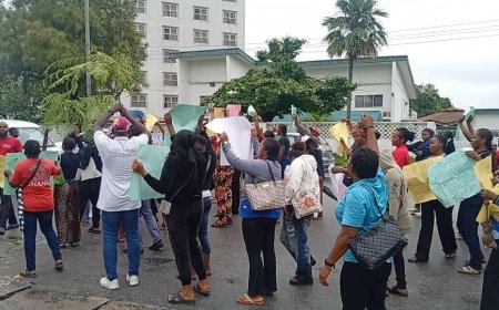 Cross River LG Workers Protest Over 11 Months Unpaid Salaries