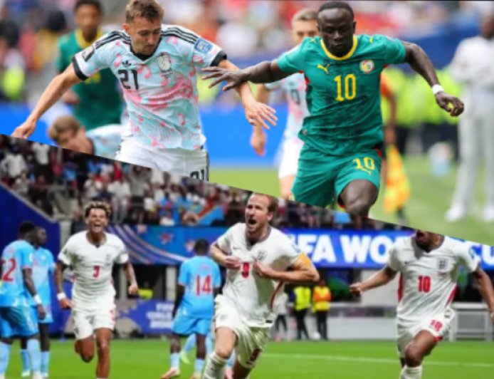 Belgium Stage Historic Comeback to Stun Senegal as England Edge DR Congo