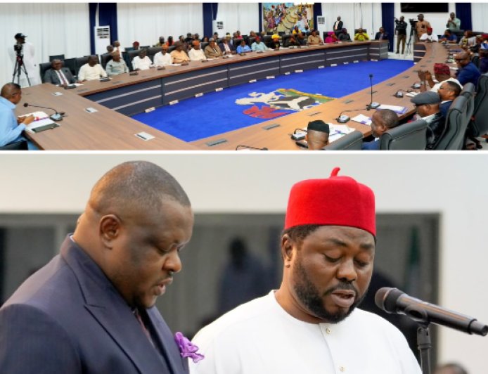 Gov. Otu Repositions Cabinet for Greater Efficiency, Swears in Two Commissioners